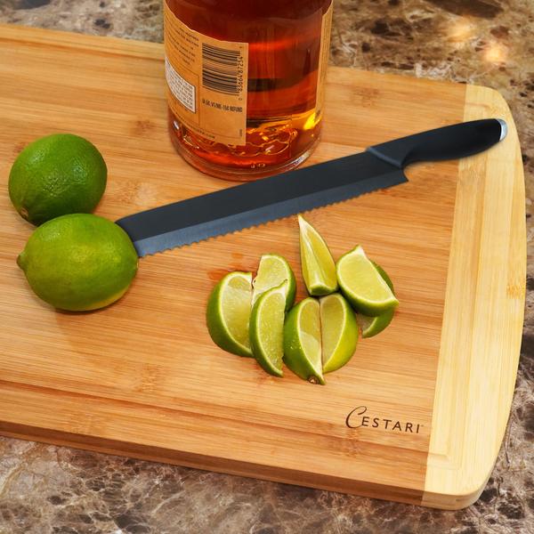 Knife and cutting board