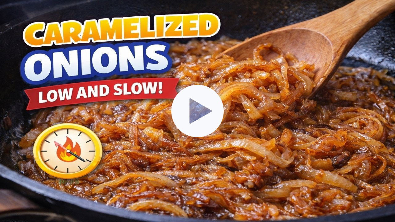 How to Caramelize Onions Perfectly | Low and Slow for Deep Flavor