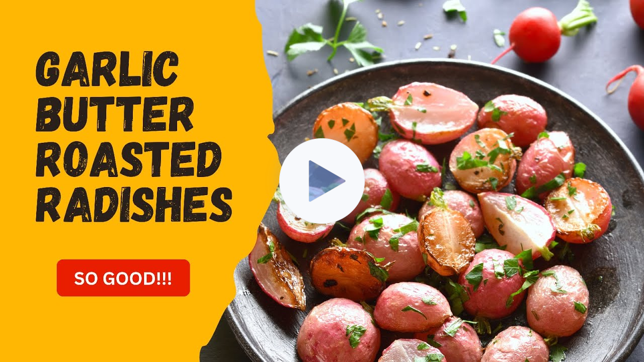 Easy Side Dish: How to Make Garlic Roasted Radishes