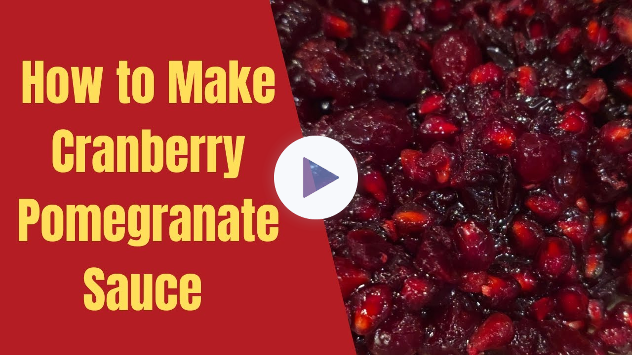 Cranberry Pomegranate Sauce that Levels Up Your Thanksgiving