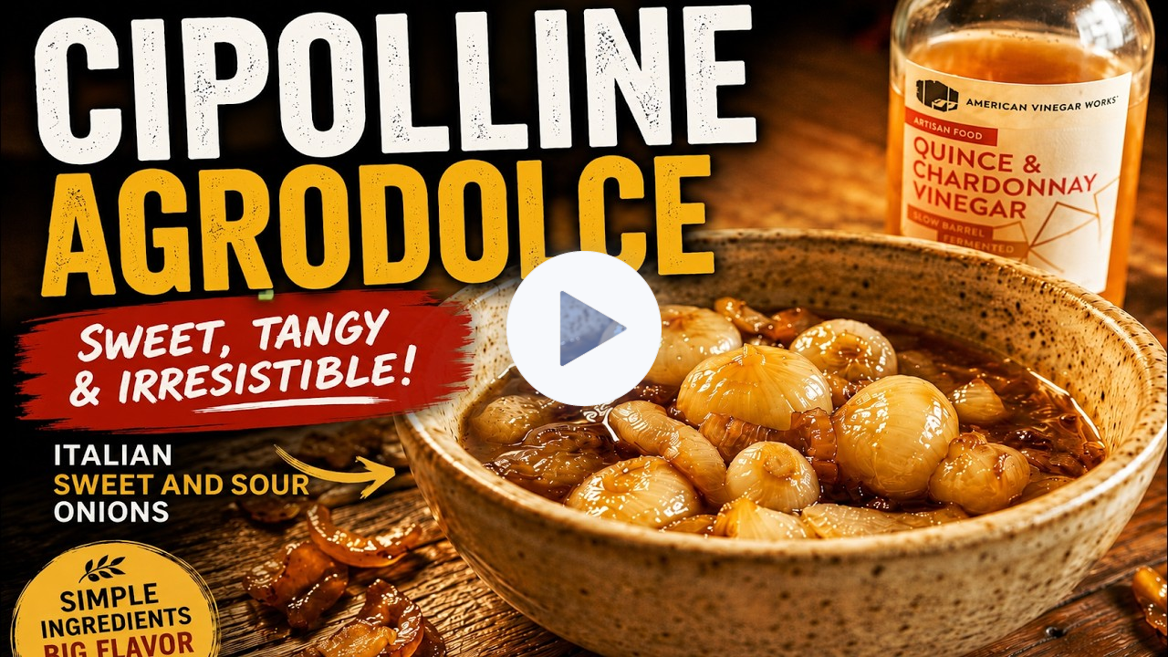 How to Make Cipolline in Agrodolce | Sweet and Sour Italian Onions