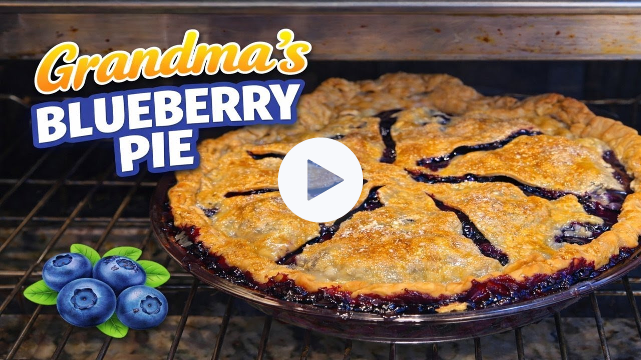 How to Make an Easy Blueberry Pie - Grandma's Blueberry Pie Recipe