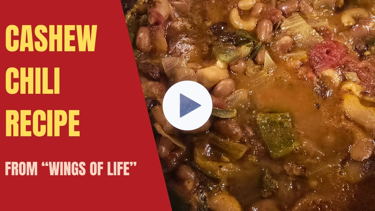 How to Make Cashew Chili - Great Homemade Vegetarian Recipe #vegetariandinner #soups #ithaca