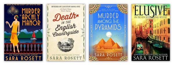 cover of Sara Rosett books