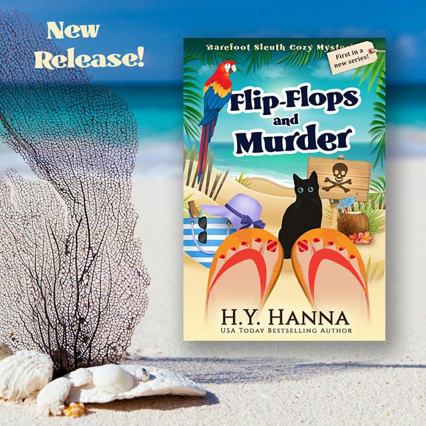 My NEW cozy mystery series: the Barefoot Sleuth Mysteries!