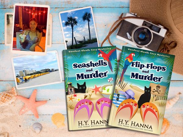 My NEW cozy mystery series: the Barefoot Sleuth Mysteries!