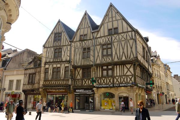 Ancient Dijon, a beautiful city