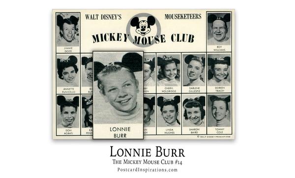 Lonnie Burr: The Mickey Mouse Club #14