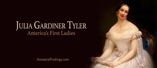 Julia Gardiner Tyler: America’s First Ladies #10