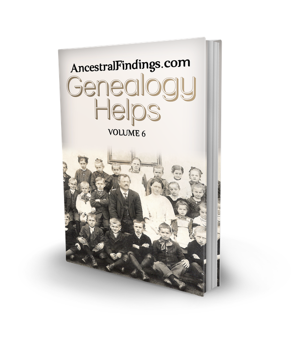 Genealogy Helps, Volume 6 (Free e-Book)