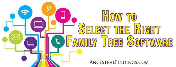 How to Select the Right Family Tree Software