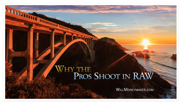 Why the Pros Shoot in RAW