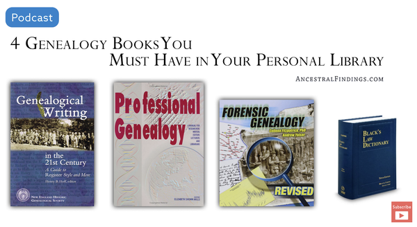 4 Genealogy Books You Must Have in Your Personal Library