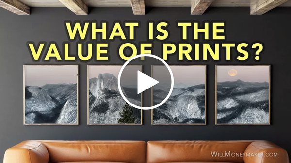 What is the Value of Prints?