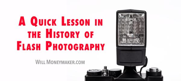 A Quick Lesson in the History of Flash Photography