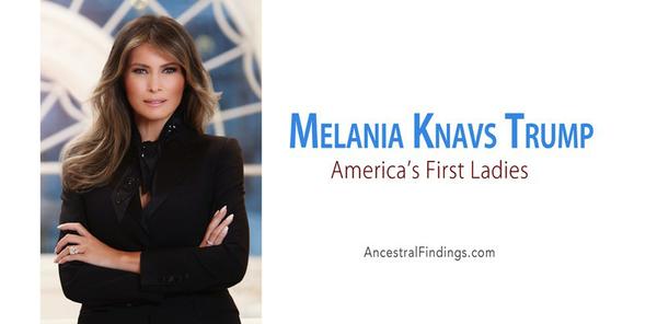 America’s First Ladies, #45: Melania Knavs Trump