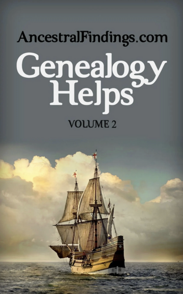 Genealogy Helps, Part 2 (This week's free PDF book) 