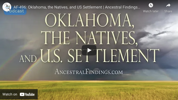 Oklahoma, the Natives, and US Settlement