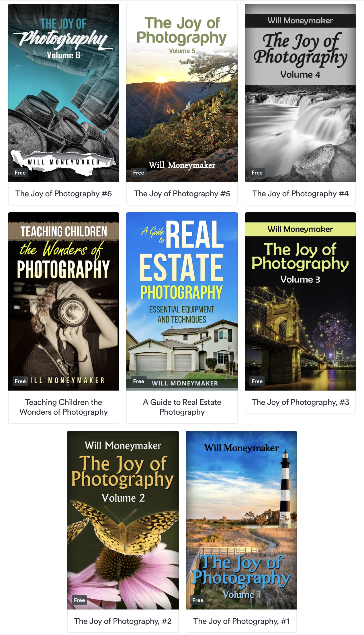 Free Photography eBooks