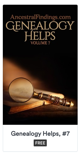 Genealogy Helps, Volume 7 (Free eBook)