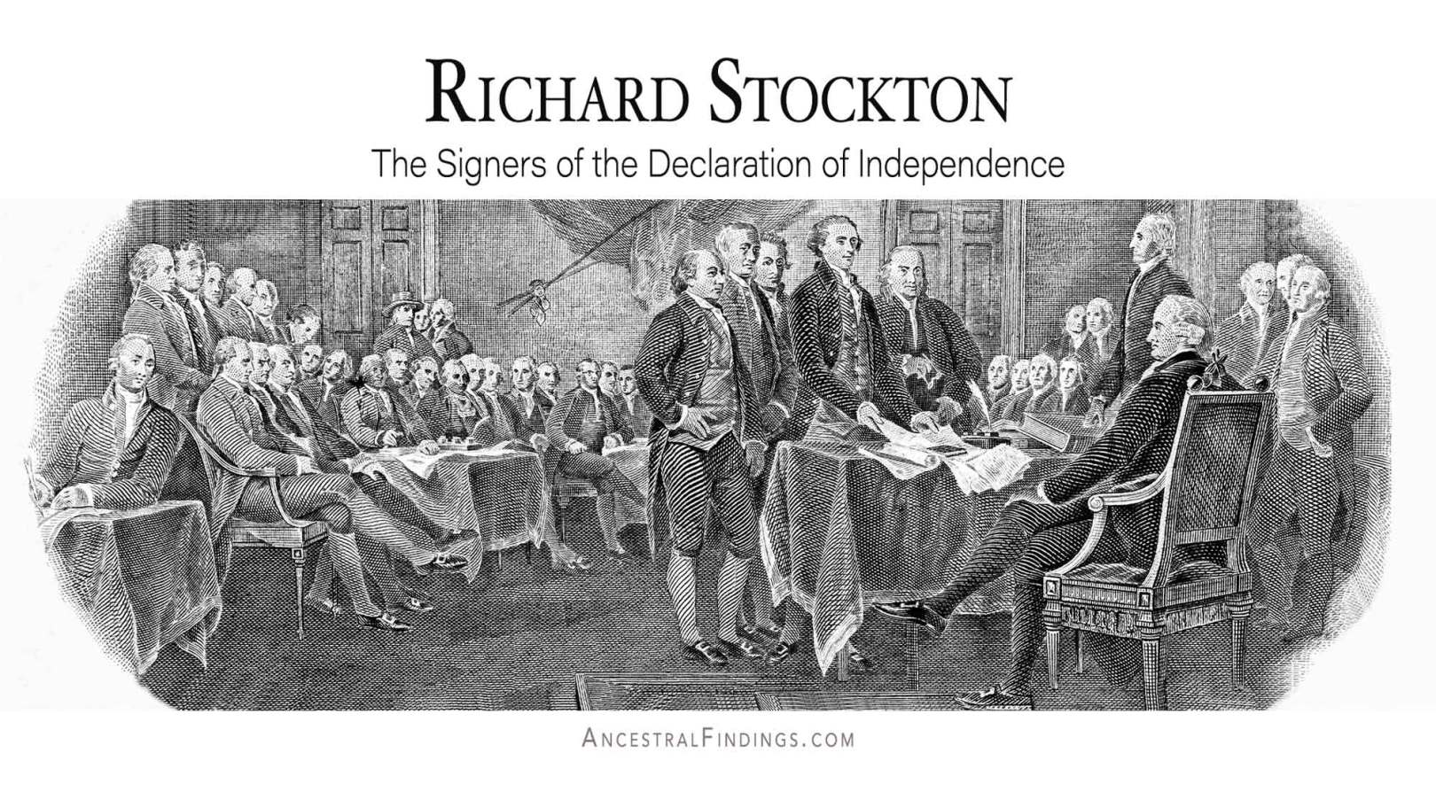 Richard Stockton: The Signers of the Declaration of Independence