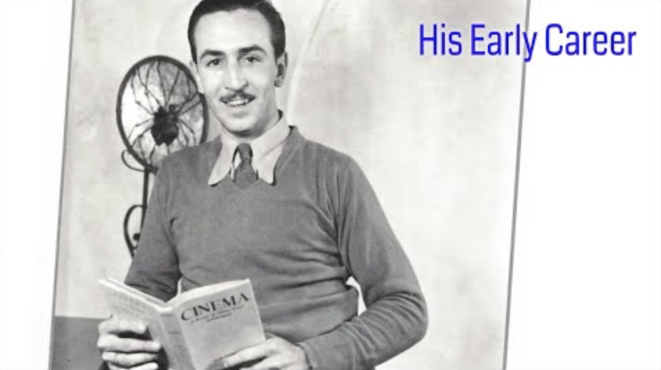 The Early Life of Walt Disney: Early Career