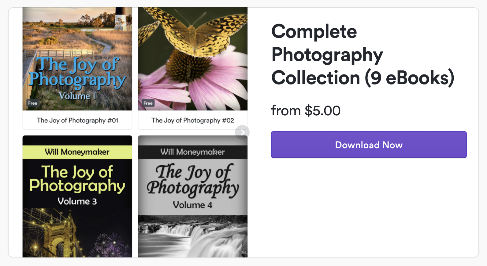 Complete Photography Collection (9 eBooks)