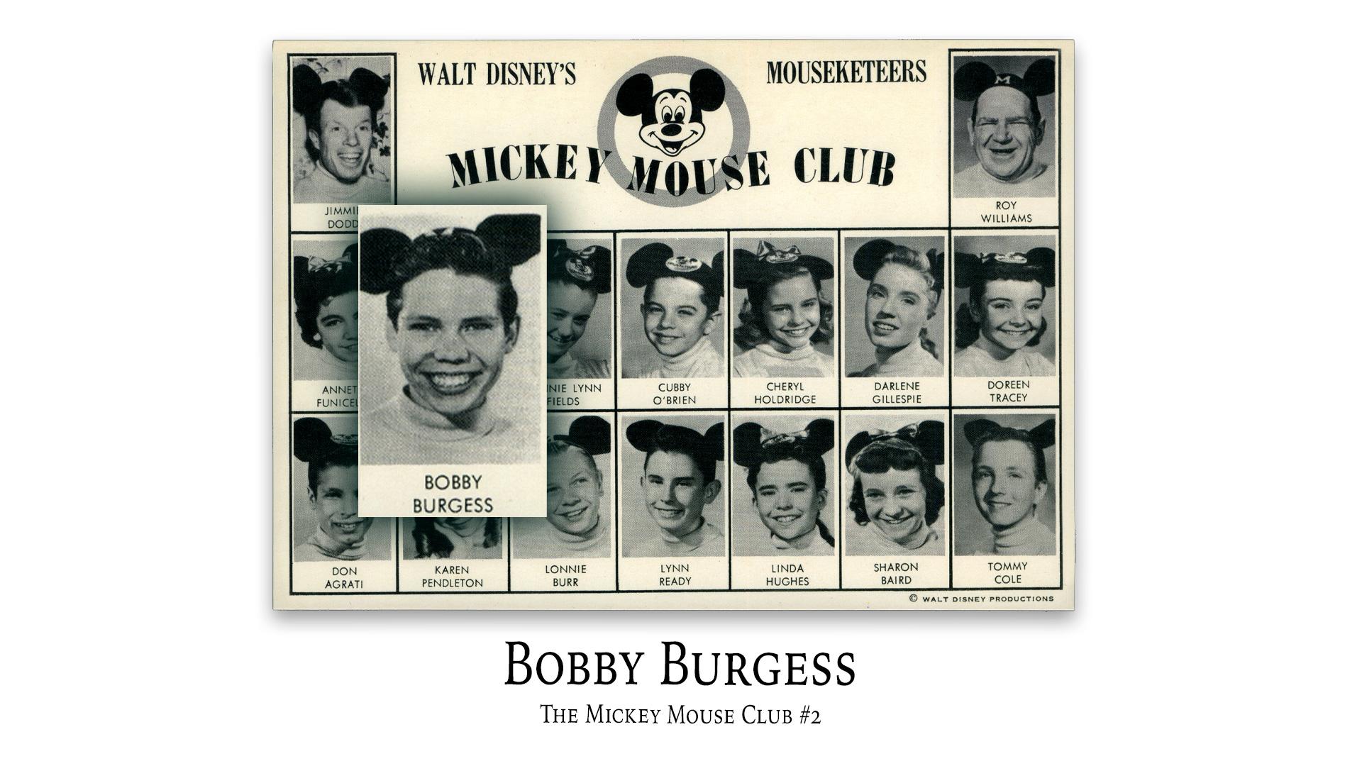 Bobby Burgess: The Mickey Mouse Club #2