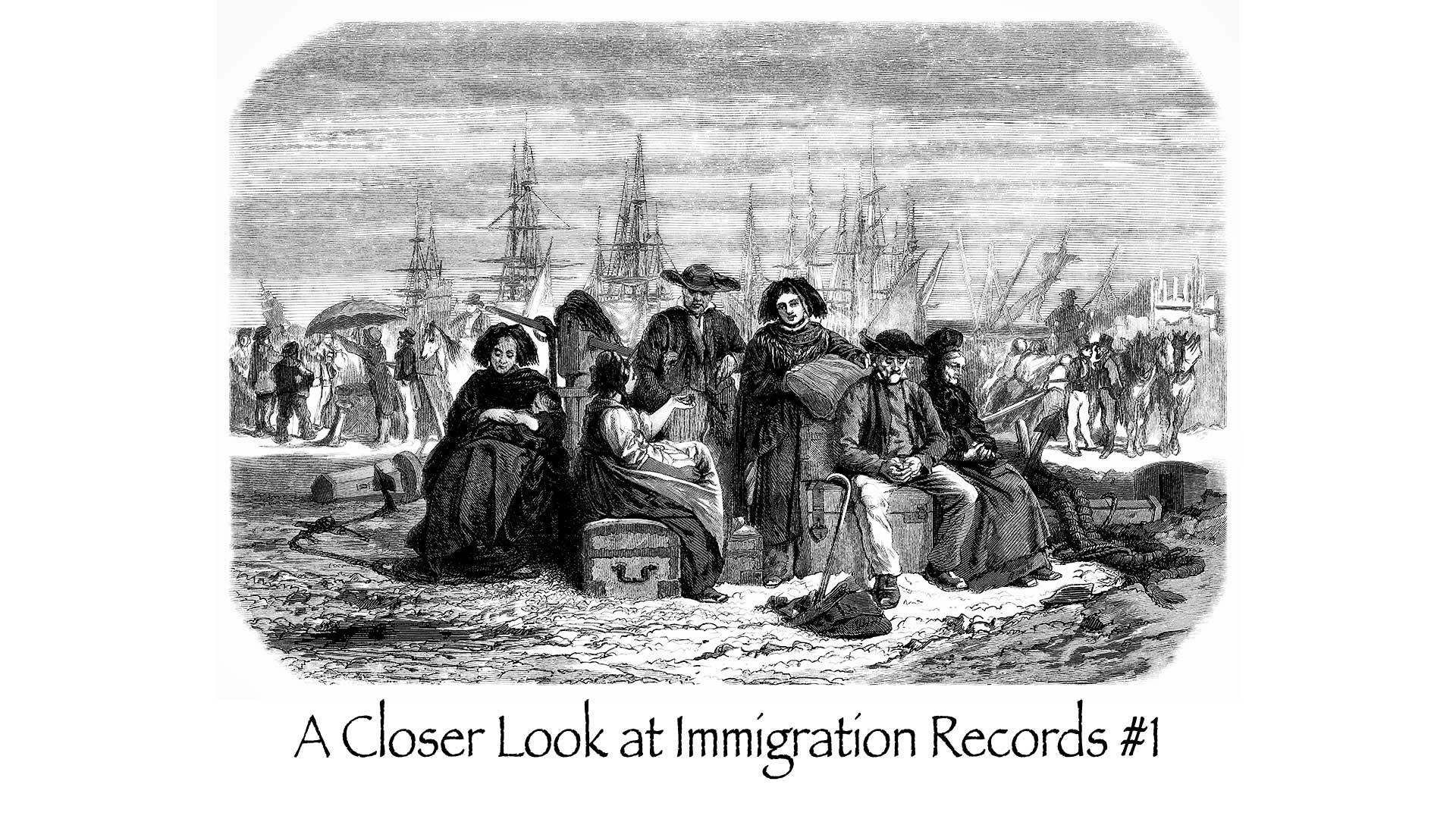 A Closer Look at Immigration Records #1