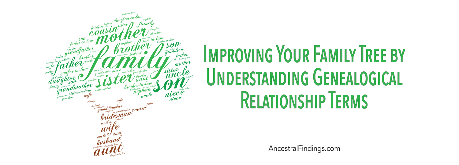 Improving Your Family Tree by Understanding Genealogical Relationship Terms