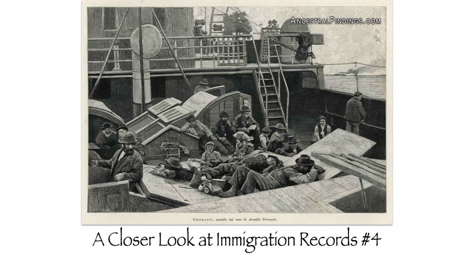 A Closer Look at Immigration Records #4