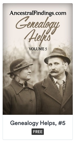 Genealogy Helps, Volume 5 (Free eBook)