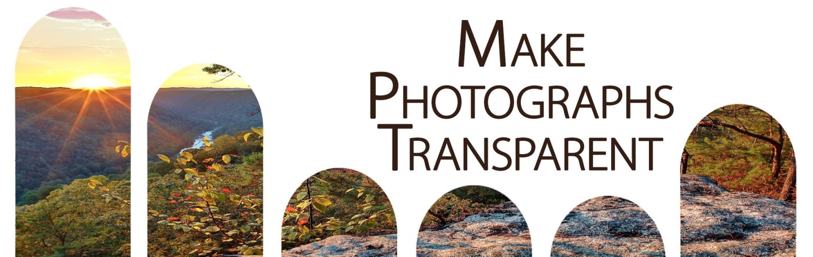 Make Photographs Transparent