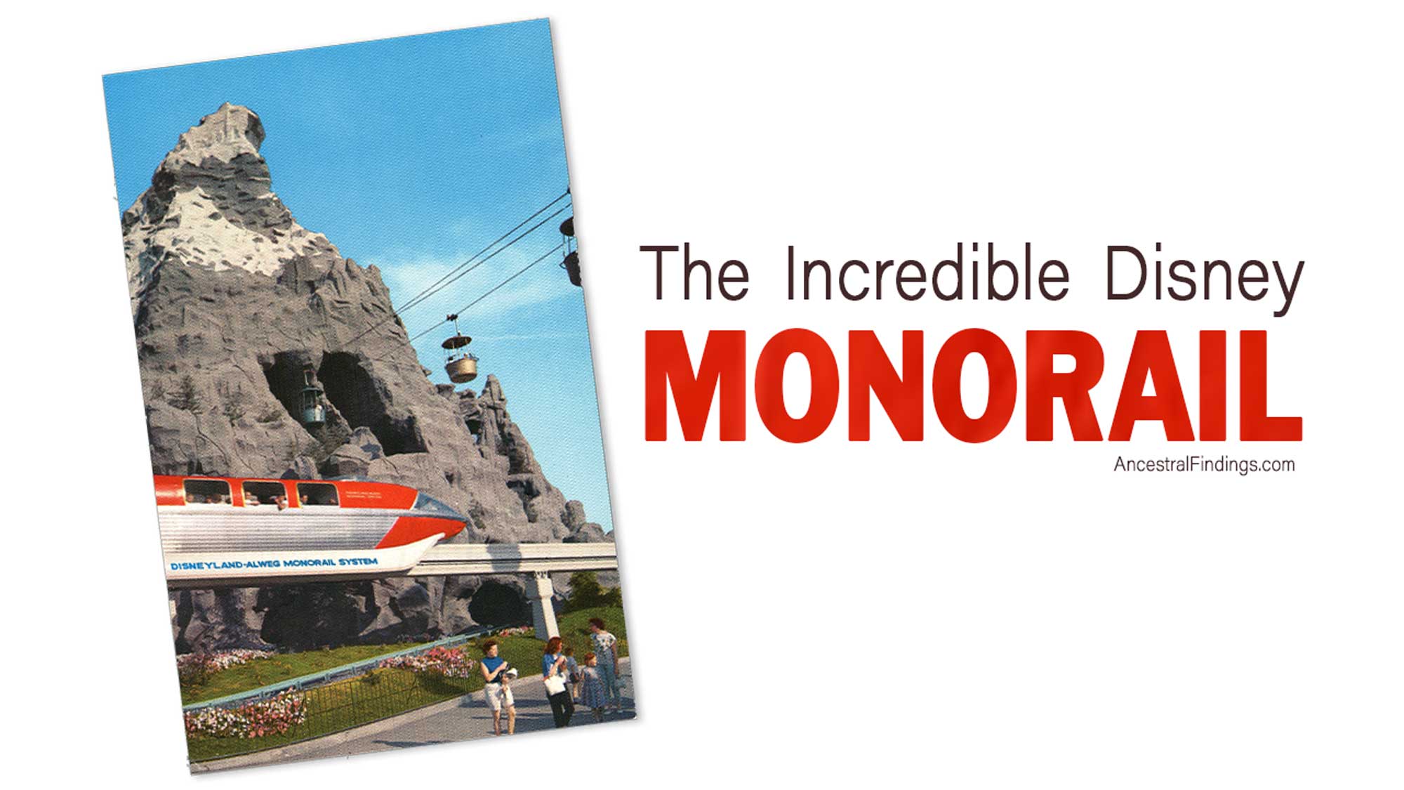 The Incredible Disney Monorail