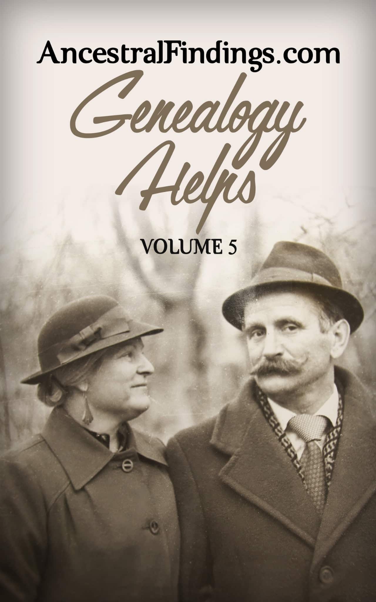 Genealogy Helps, Vol. 5 (eBook)