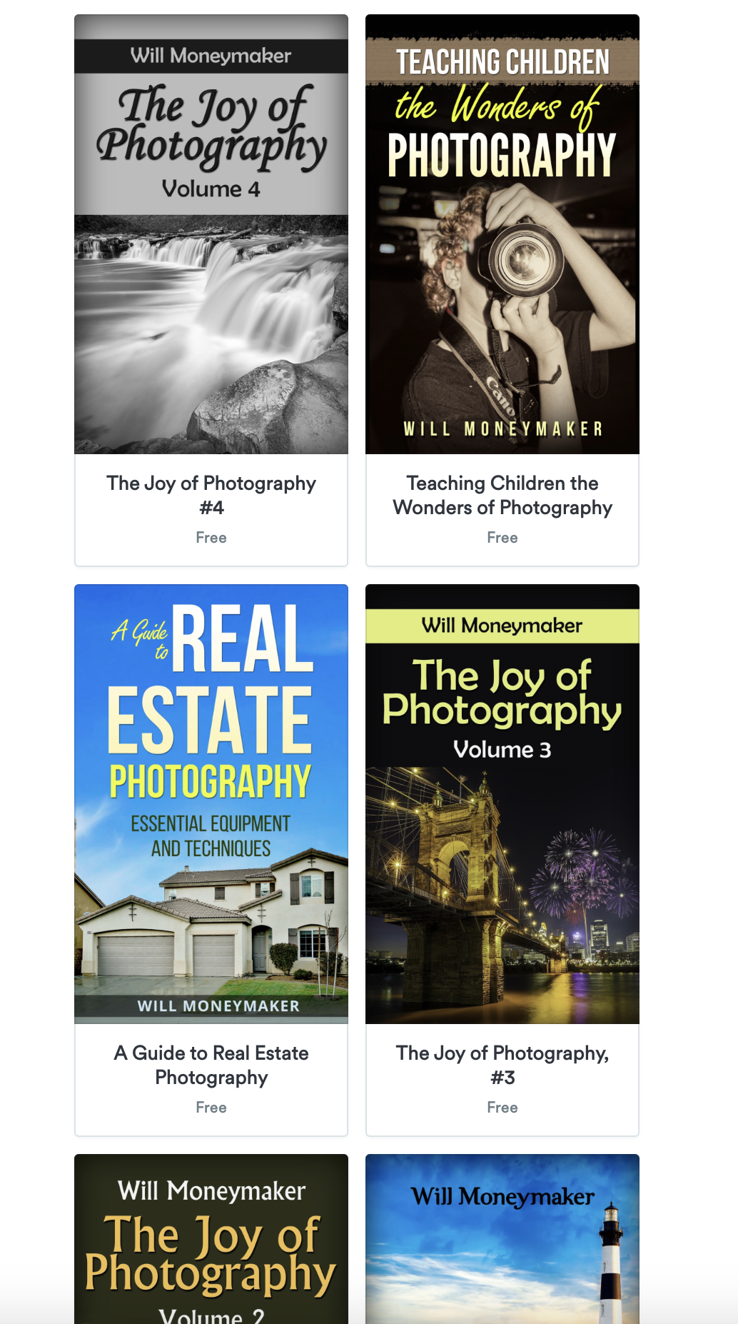 Free Photography eBooks