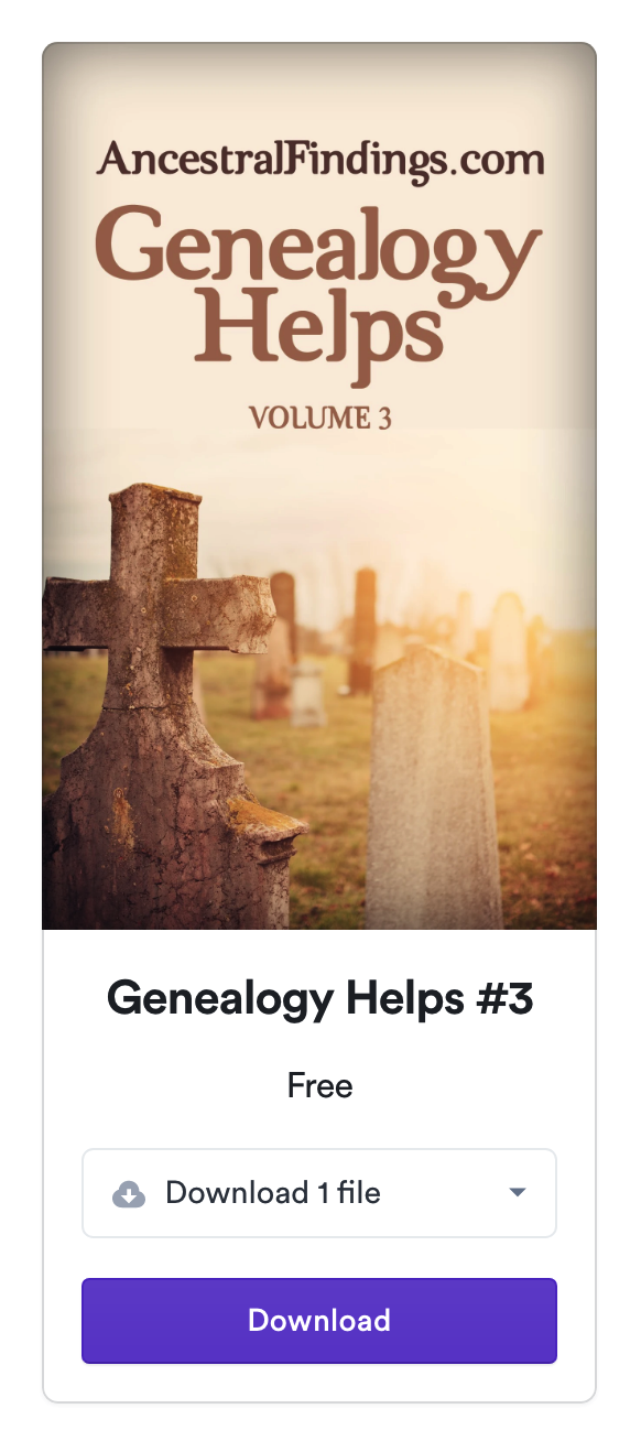 Free Genealogy eBooks