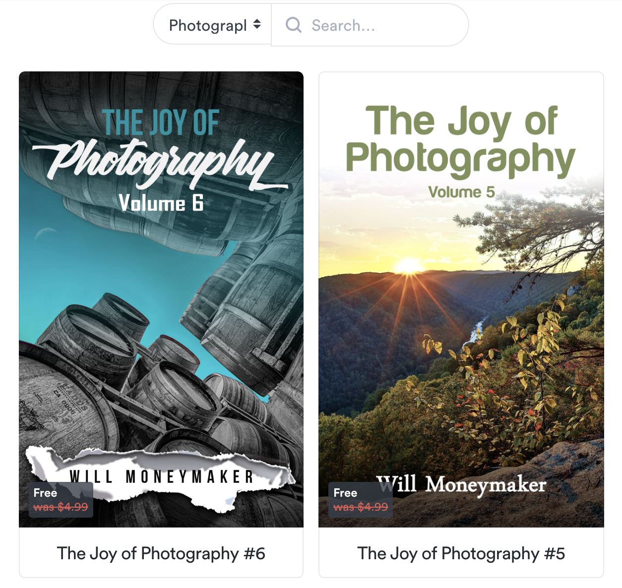 Free Photography eBooks