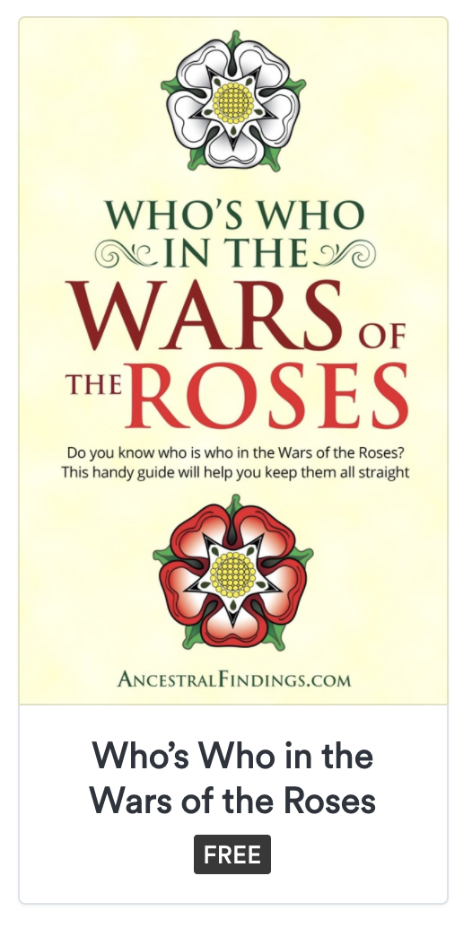 Who’s Who in the Wars of the Roses