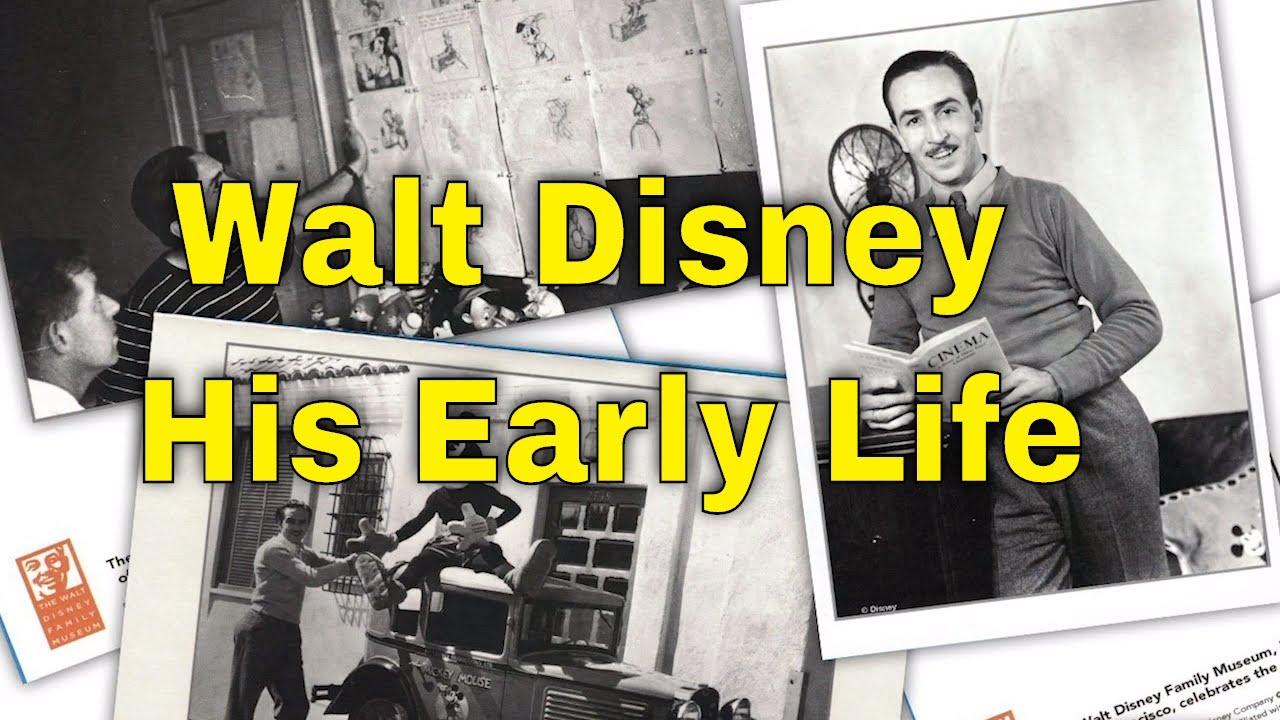 Postcard Inspirations: Walt Disney: His Early Life