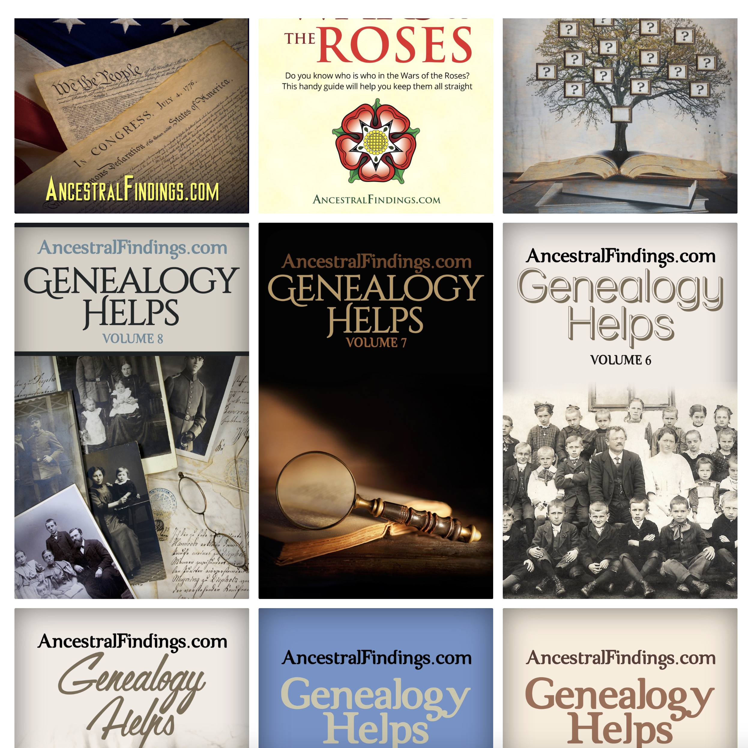 Free Genealogy eBooks