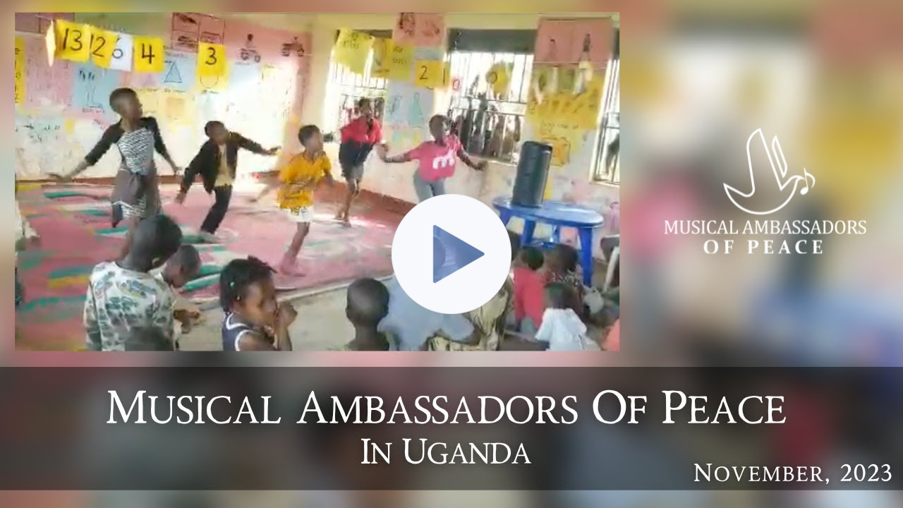 Music in Rwamwanja Refugee Camp - Musical Ambassadors Of Peace in Uganda