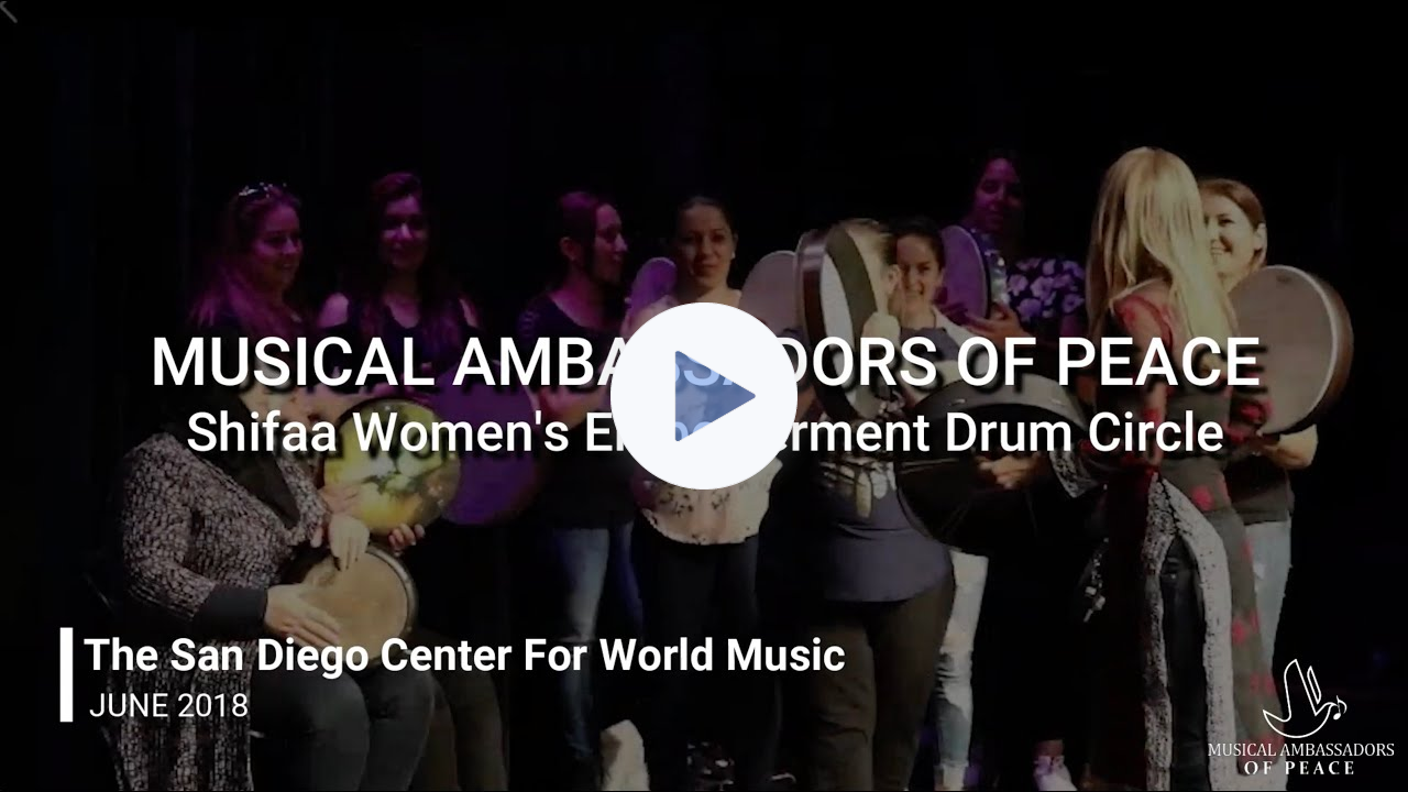 Shifaa Women's Empowerment Drum Circle - San Diego Center for World Music