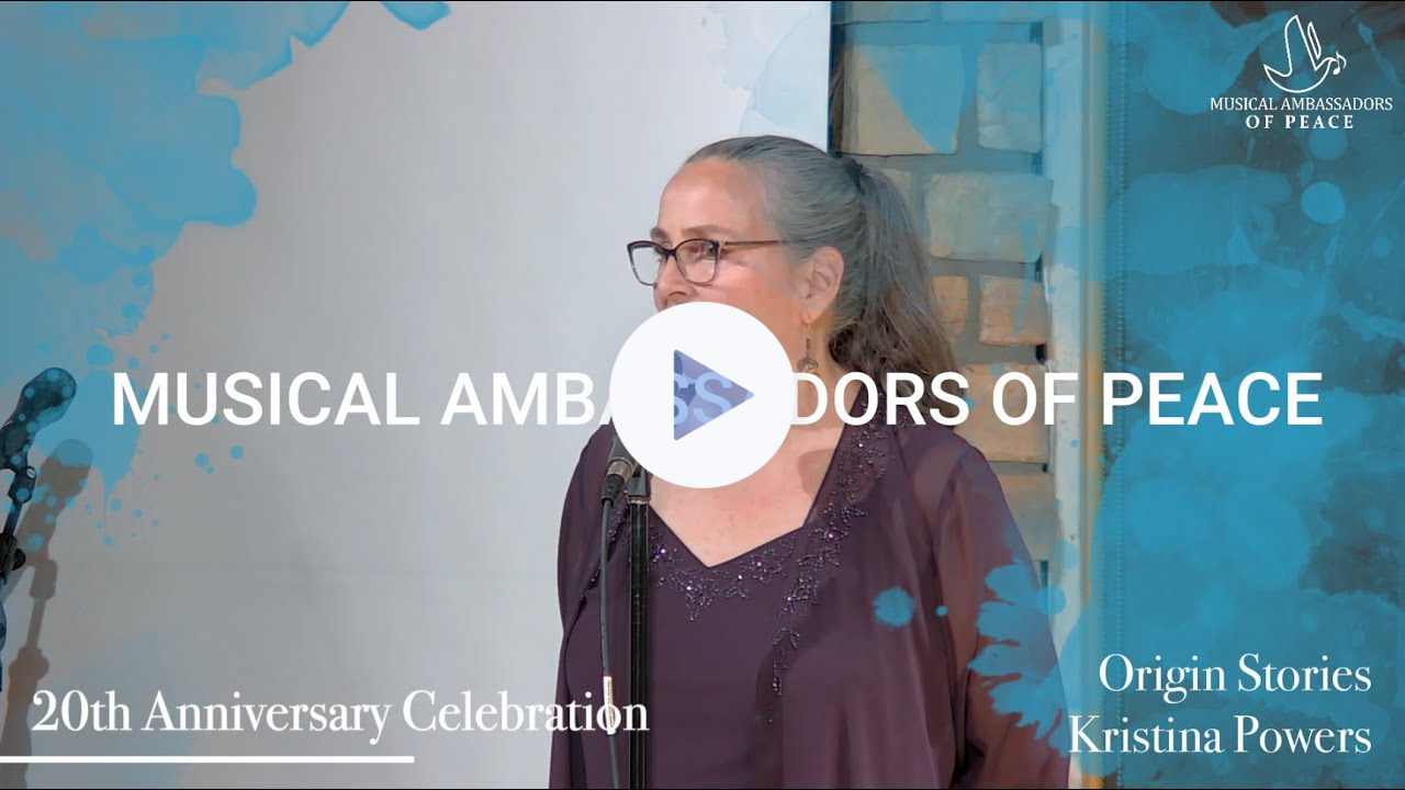 Singing Our Way Into Iraq During US/Iraq War - Kristina Powers - Musical Ambassadors Of Peace