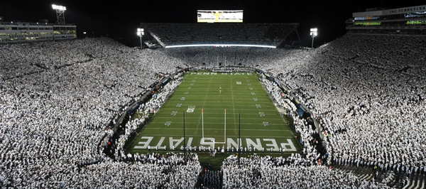 Penn State University's white out game