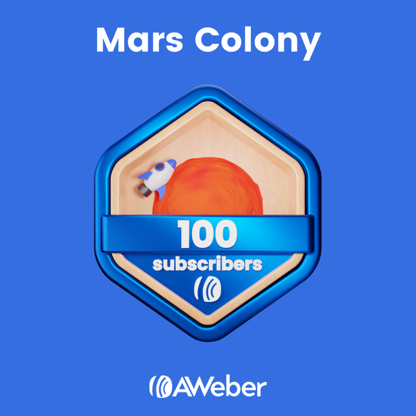 Mars Colony Badge