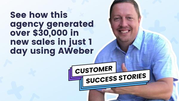 How one agency owner made $30K in sales in 1 day - with a list of only 500 people!