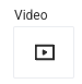Video element icon found in your AWeber account
