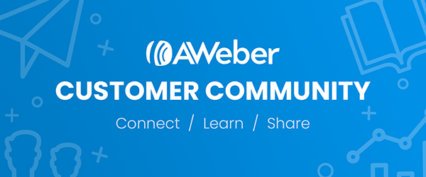 AWeber Customer Community