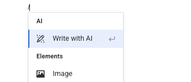 AI writing assistant in AWeber